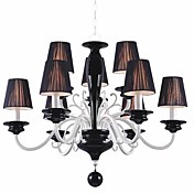 Elegant Ceramic Chandeliers with 9 Lights