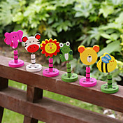 una variedad de animales en zoológicos titulares placecard (juego de 6)