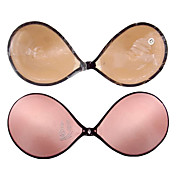 Silicone Full Coverage Strapless Dramatic Lift Front Closure Wedding Bra (More Colors)