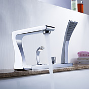 Sprinkle® by Lightinthebox - Contemporary Solid Brass Tub Faucet Chrome Finish
