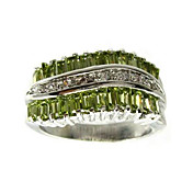 Geometric Cubic Zirconia Fashion Ring(More Colors)