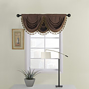 solid brun foss Valance (58 "wx38" l)