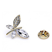 Gorgeous Alloy With Rhinestones / Crystal Brooch
