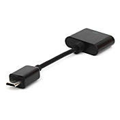 micro-usb male naar Apple 30-pens vrouwelijke opladen en synchroniseren kabel voor iPad, iPhone en ipod