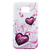 Colorful Lovely Heart Pattern TPU Case for Samsung Galaxy S2 I9100 (Multi-Color)