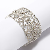 Gorgeous Ladies' Mosaic Rhinestone Bracelet