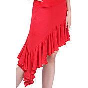 Dancewear Polyester Latin Dance Skirt For Ladies More Colors