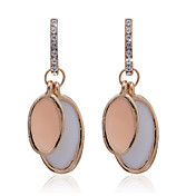 Fabulous 18K Gold Plated Onyx Fashion Earrings