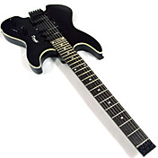 Derulo - (HEADLESS) Linden Electric Guitar with Bag/Strap/Picks/Cable/Whammy Bar/Capo/Pitch Pipe/Adapter