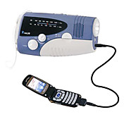 Hand Crank Dynamo LED Flashlight and Radio