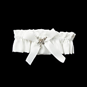 Polyester magnifique / Satin Avec Jarretière de mariage bowknot
