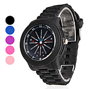 plastica analogico uomo - orologio digitale da polso a led (colori assortiti)