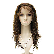 Lace Front 100% Indian Remy Hair Deep Wave Long Wig