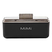 MiMi Power Bank External Battery for iPhone and iPod (Black, 2800mAh)