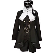 costume cosplay ispirato Black Butler Ciel Phantomhive nero