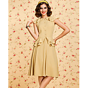 ts la vendimia 1950 vestido de volantes de giro