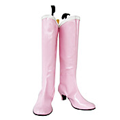Cosplay Boots Inspired by Sailor Moon Small Lady Chibi Usa Pink