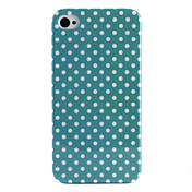 Dots Pattern Hard Case for iPhone 4 and 4S (Multi-Color)
