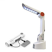 0.72W Solar Powered White Table Light with LED Light (Random Color)