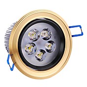 5W LED Aluminum Ceiling Light with 5 LEDs Driver included (Beam 5°/30°/45°/60°)