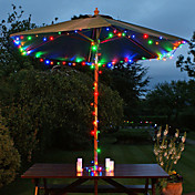 60 colores al aire libre del LED Luces de Navidad Solar Azul Decoración Regalos lámpara