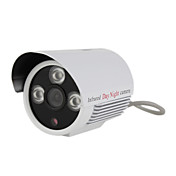 420TVL 1/3 "SONY CCD couleur IR Caméra étanche avec trois Array Support LED 30 mètres Nuit Vison