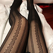 Lace Cable Multi-color Pantyhose