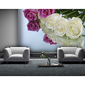 Rozen Bloemen Natuur Mural