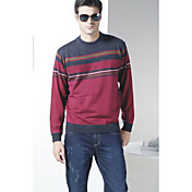 camisola dos homens gola redonda