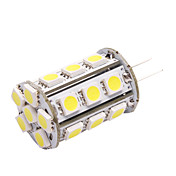 G4 Car Light LED (5050, 4.8W, lúmen (LM) 390, BZ6 6000K Temperatura de Cor, 12V, com 24 LEDs, luz branca)