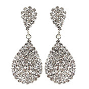 Vand Drop dangly Rhinestone Fuldt Jewelled Earring