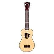 ELLA - (UK-213SSS) All-solid Spruce sopraan ukelele met tas