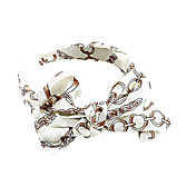 Modieuze Butterfly Hoofdband (wit)
