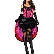 Sexy Womens pink Halloween kostume Dress (3Pieces)