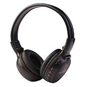 Multi-function MP3 FM Headphone with SD Card Slot(Black,Yellow)