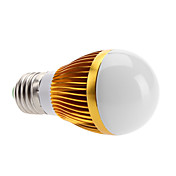 E27 6W 400-500LM 3000-3500K Warm White Light LED Ball Bulb (110-240V)