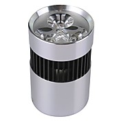 3W Zylinder LED-Deckenleuchte mit 3 LEDs mit Driver (Swivel 0-60 °, Breite 5 ° / 30 ° / 45 ° / 60 °)