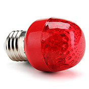 e27 1w palla rossa lampadina led ((170-250V)