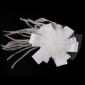 Elegant Cotton With Imitation Pearl/Fur Women's Flowers