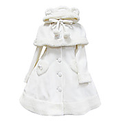 Lovely Bear Hoody Long Sleeve Velvet Sweet Lolita Coat