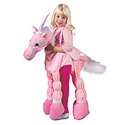 pink tur en enhjørning barn kostume (5-7 år)