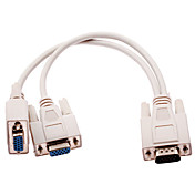 One to Two Interface Monitor VGA Cable
