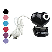 3-LED 2,0 Megapixel PC-Kamera USB 2.0 Webcam (verschiedene Farben)