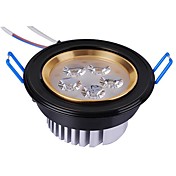 5W Black LED Ceiling Light with 5 LEDs (Cutting Dia 93mm , Swivel 0-60°)