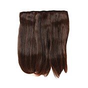 Clip In/On Straight Brown Hair Extensions-2 Colors Available