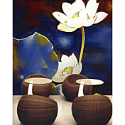 Lotus Blomster Nature Mural