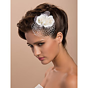 splendido tulle da sposa tre fiori / copricapo