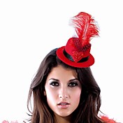 Gorgeous Nylon With Feather Women's Fascinators