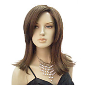 Capless Long Straight peruca de cabelo de alta qualidade