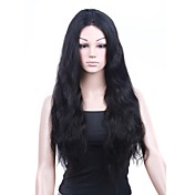 Mono Top With Stretch Lace At Back Indian Remy Hair 22 Inch Body Wave Fully Hand-tied Wigs